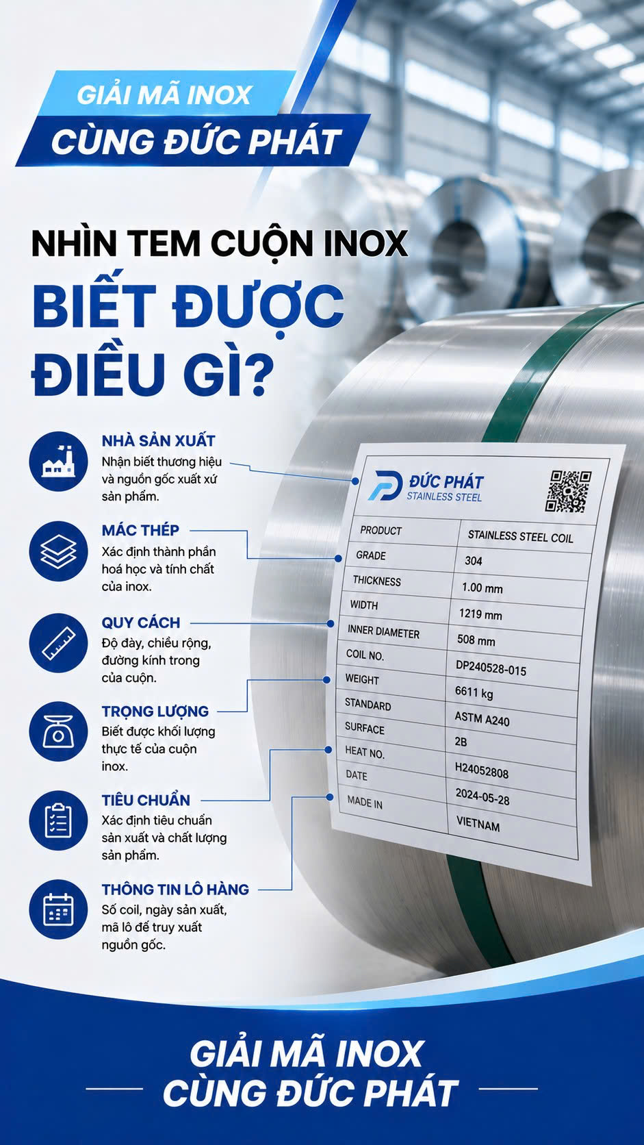 Nhìn tem cuộn biết được gì?